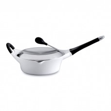 Сотейник Auriga white з кришкою, діам. 28 см, 4,3 л